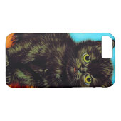 Coques Case-Mate iPhone Van Gogh Style Pouting Kitten (Dos (Horizontal))