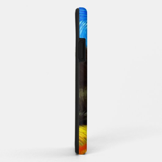 Coques Case-Mate iPhone Van Gogh Style Starry Night Cat (Dos/Droite)