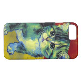 Coques Case-Mate iPhone Van Gogh Tabby Cat (Dos (Horizontal))