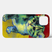 Coques Case-Mate iPhone Van Gogh Tabby Cat (Verso (horizontal))