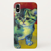 Coques Case-Mate iPhone Van Gogh Tabby Cat (Dos)