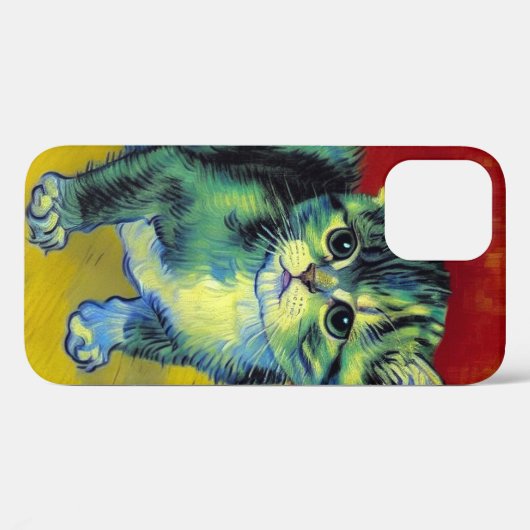 Coques Case-Mate iPhone Van Gogh Tabby Cat (Verso (horizontal))