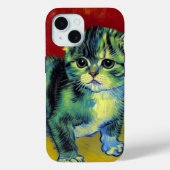 Coques Case-Mate iPhone Van Gogh Tabby Cat (Verso)