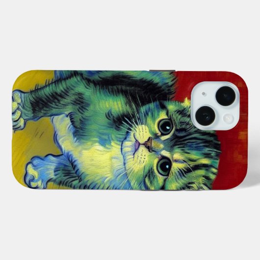 Coques Case-Mate iPhone Van Gogh Tabby Cat (Verso (horizontal))