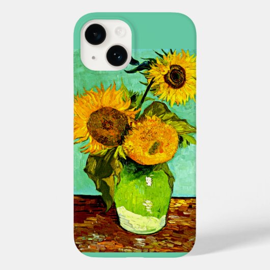 Coques Case-Mate iPhone Van Gogh - Tournesols Trois (Verso)