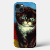 Coques Case-Mate iPhone Van Gogh Tuxedo Cat (Verso)