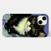 Coques Case-Mate iPhone Van Gogh Tuxedo Kitten (Verso (horizontal))