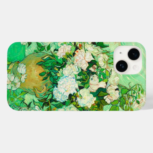 Coques Case-Mate iPhone Van Gogh White Roses (Verso (horizontal))