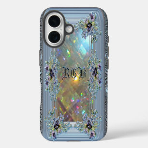 Coques iPhone 16 Vanfleet Victorian Girl Monogramme