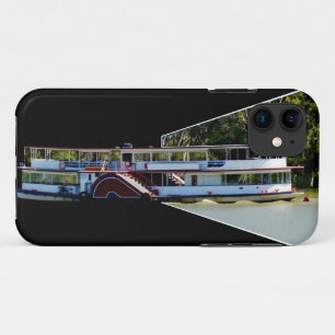 Case-Mate iPhone Case Vapeur À Pagaie vintage Sur La Rivière,