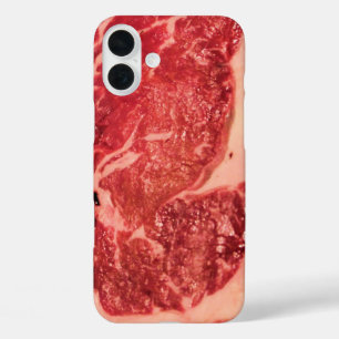 Coques iPhone 16 Plus Vapeur de Ribeye de viande crue