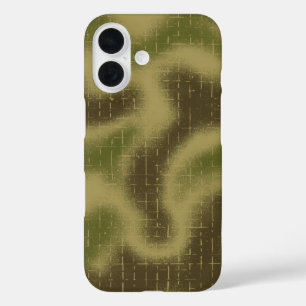 Coques iPhone 16 Vaporisateur Peint Tactical Camo Motif Vert