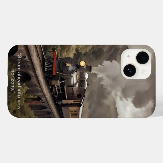 Coques Case-Mate iPhone Vaporisez de nouveaux horizons. (Verso (horizontal))