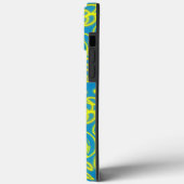 Coques Case-Mate iPhone Vaporwave Neon Bananes Rétro Futuriste (Verso / Gauche)