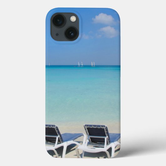 Coques Case-Mate iPhone Varadero, Cuba. Sable Et Transats (Verso)