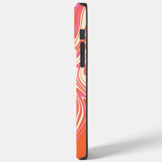 Coques Case-Mate iPhone Varé - rose, orange et crème (Verso / Gauche)