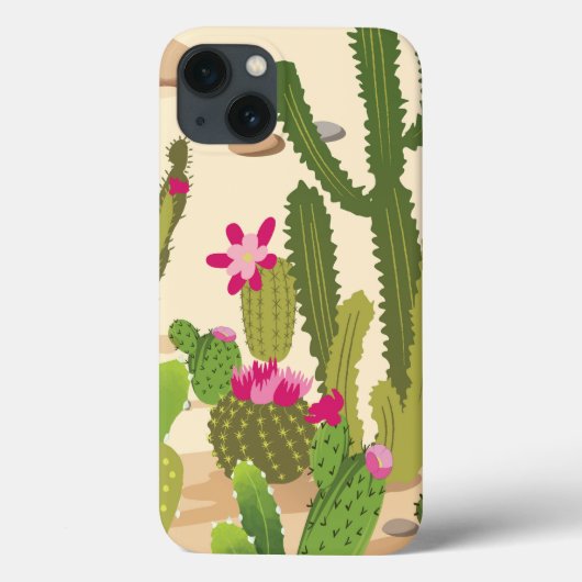 Coques Case-Mate iPhone Variété de cactus (Verso)