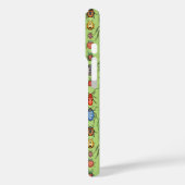 Coques Case-Mate iPhone variété de coléoptères sur vert (Verso / Gauche)