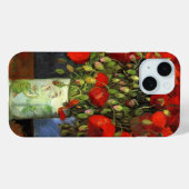 Coques Case-Mate iPhone Vase avec des papillons rouges | Vincent van Gogh (Verso (horizontal))
