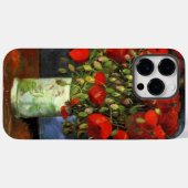 Coques Case-Mate iPhone Vase avec des pavots rouges par Vincent Van Gogh (Verso (horizontal))