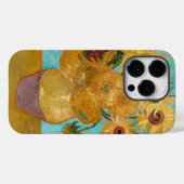 Coques Case-Mate iPhone Vase avec douze tournesols | Van Gogh | (Verso (horizontal))