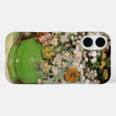 Coques Case-Mate iPhone Vase avec fleurs de Zinnia par Vincent van Gogh (Verso (horizontal))