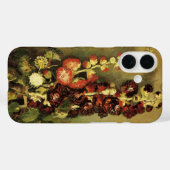Coques Case-Mate iPhone Vase avec Hollyhocks par Vincent van Gogh (Verso (horizontal))