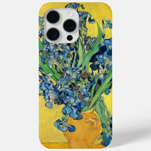 Coques Case-Mate iPhone Vase avec Irises, Vincent Van Gogh (Verso)