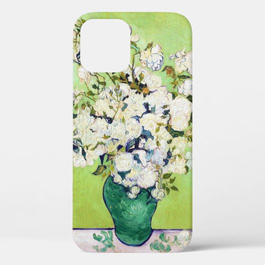 Coques Case-Mate iPhone Vase avec les Roses Vincent Van Gogh peignant des (Verso)