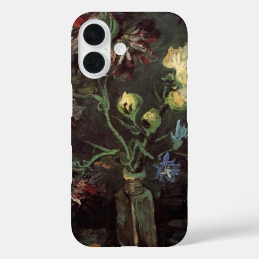 Coques Case-Mate iPhone Vase avec Myosotis et Pivoines de Vincent van Gogh (Verso)