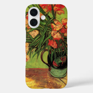 Coques iPhone 16 Vase avec Oleanders et livres par Vincent van Gogh