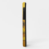 Coques Case-Mate iPhone Vase avec quinze tournesols (Dos/Gauche)