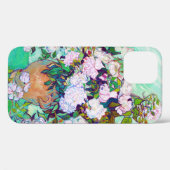 Coques Case-Mate iPhone Vase avec Roses par Vincent Van Gogh vibrant (Verso (horizontal))
