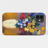 Coques Case-Mate iPhone Vase blanc avec fleurs Odilon Redon (Dos (Horizontal))