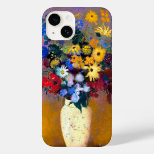 Coque Pour iPhone 14 Vase blanc avec fleurs Odilon Redon