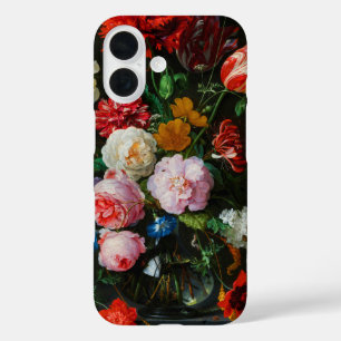 Coques iPhone 16 Vase de verre avec des fleurs