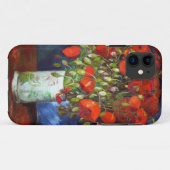 Coques Case-Mate iPhone Vase de Vincent Van Gogh avec Coquelicots Rouges B (Dos (Horizontal))