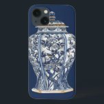 Case-Mate iPhone Case Vase en porcelaine bleue et blanche de Vision Stud<br><div class="desc">Un vase de porcelaine bleu et blanc séduisant,  recouvert de motifs floraux complexes. Une création Vision Studio,  cette pièce extraordinaire aurait l'air superbe sur votre mur. Commandez aujourd'hui !</div>
