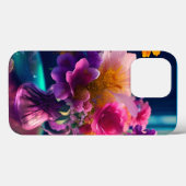 Coques Case-Mate iPhone Vase Fleurs Mélangés 1 (Verso (horizontal))