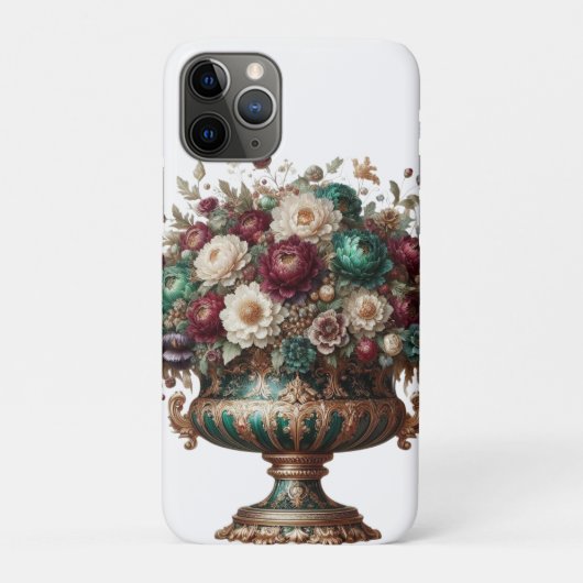Coques Case-Mate iPhone Vase floral de Bavière victorien (Dos)
