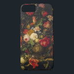 Case-Mate iPhone Case Vase floral vintage élégant<br><div class="desc">Ce cas comporte une peinture florale vintage par le Mignon d'Abraham</div>