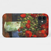 Coques Case-Mate iPhone Vase par Red Poppies Vincent van Gogh (Dos (Horizontal))