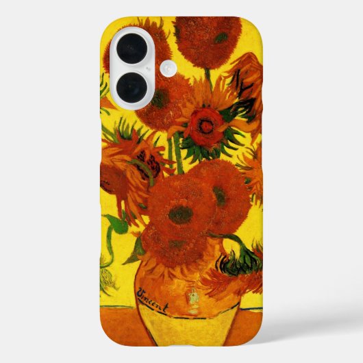 Coques Case-Mate iPhone Vase Still Life avec 15 tournesols Vincent van Gog (Verso)