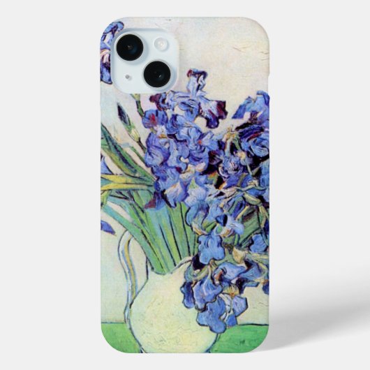 Coques Case-Mate iPhone Vase Still Life avec Irises par Vincent van Gogh (Verso)