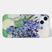 Coques Case-Mate iPhone Vase Still Life avec Irises par Vincent van Gogh (Verso (horizontal))