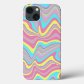 Coques Case-Mate iPhone Vaves de Liquify Pastel (Verso)