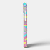 Coques Case-Mate iPhone Vaves de Liquify Pastel (Verso / Gauche)