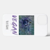 Coques Case-Mate iPhone Vegan Red Cabbage (Verso (horizontal))