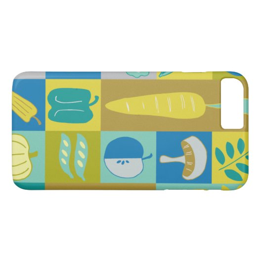 Coques Case-Mate iPhone Veggie Blocks II (Dos (Horizontal))