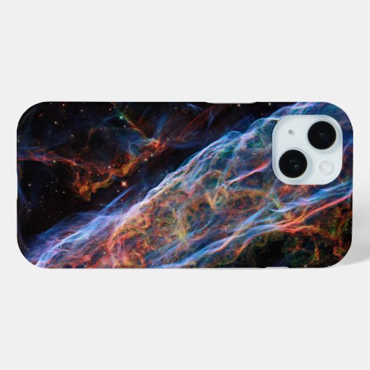 Coques Case-Mate iPhone Veil Nebula Supernova Reste Télescope Hubble (Verso (horizontal))